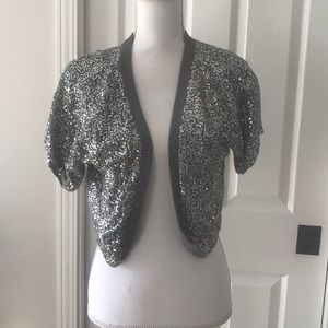 Sequin Shrug